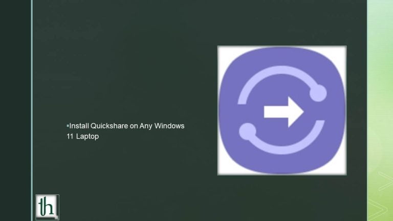 install quickshare on any Windows