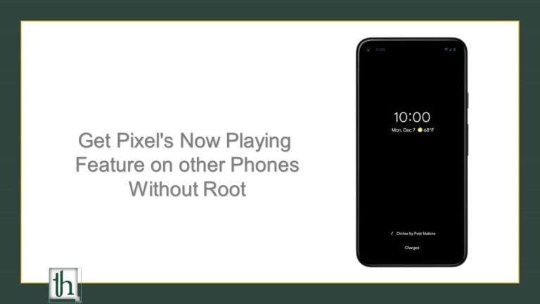 get pixel now playing feature