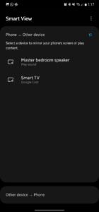 How To Mirror your Samsung phone to your android tv