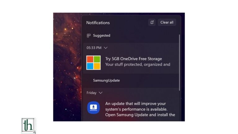 Widget Notifications in Windows 11