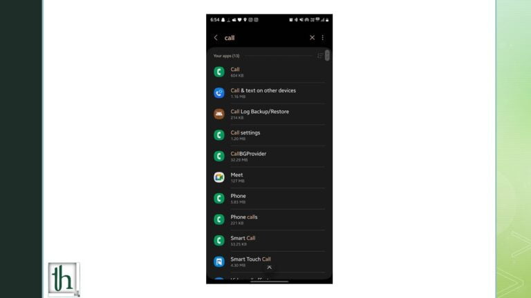 Samsung Android InCallUI