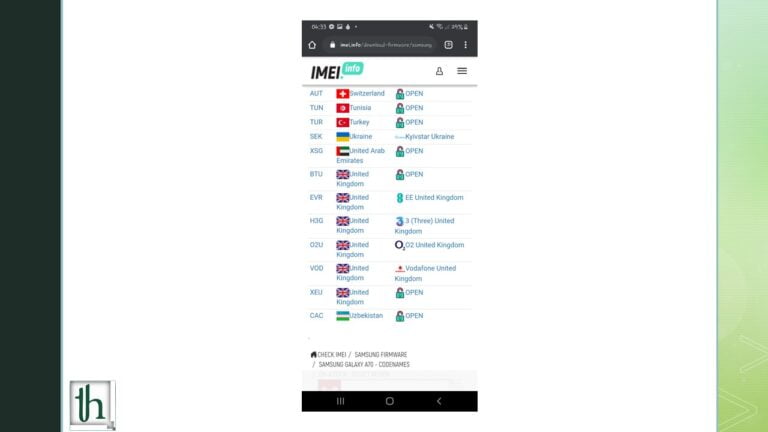 Change CSC on Samsung