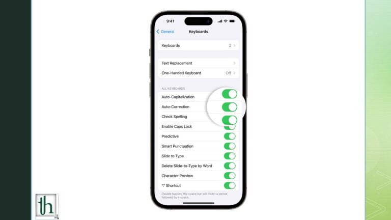 Fix Autocorrect Not Working on iPhone