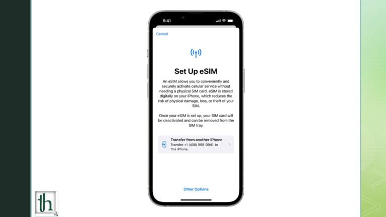 fix eSIM issues on iPhone